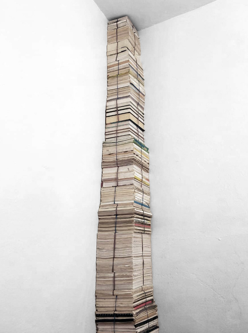 Pile, installation view
